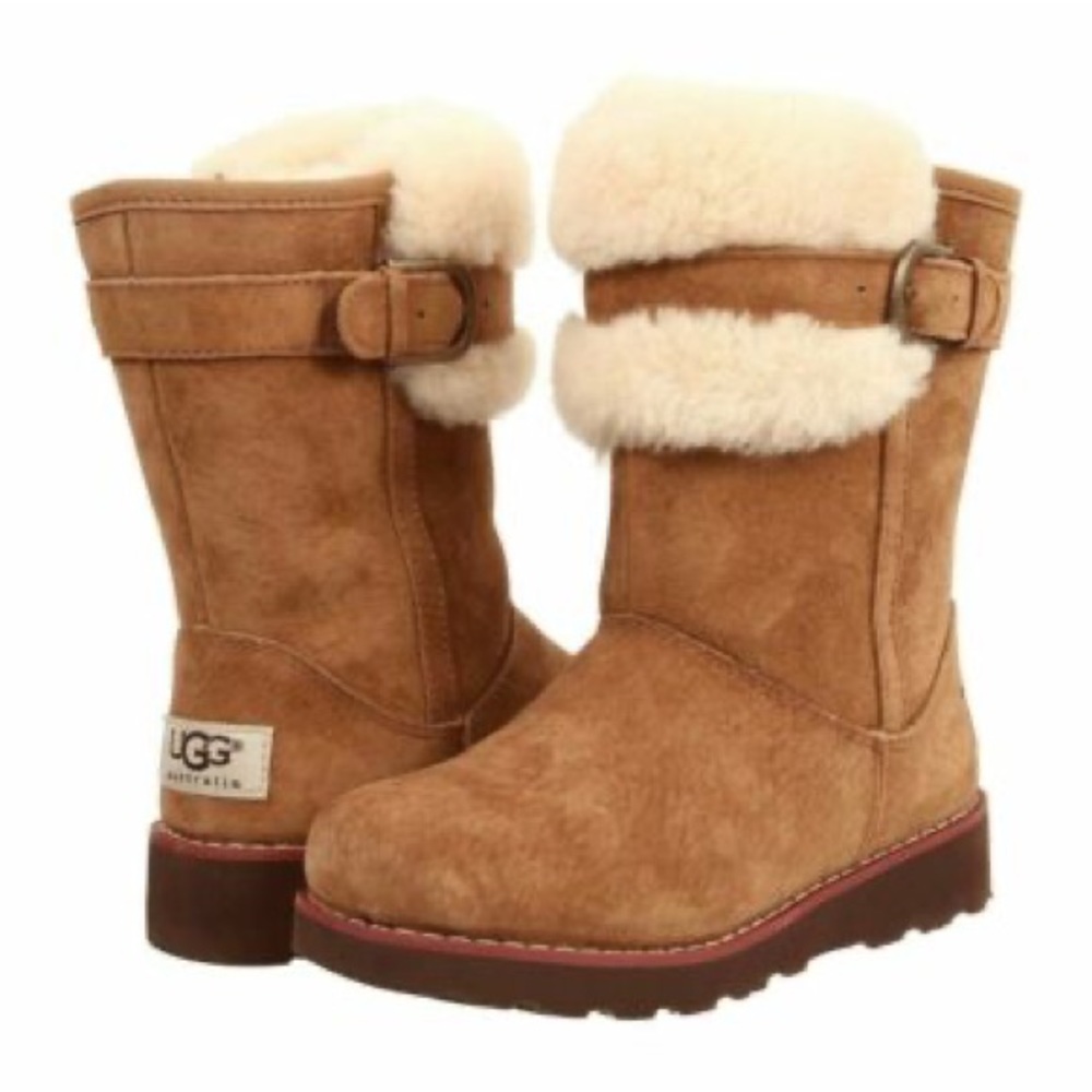 UGG Skylir Girls Chestnut Snow Boot